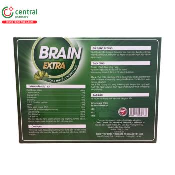 Thuốc Brain Extra Vinpharco - tăng cường hoạt huyết, giảm đau đầu