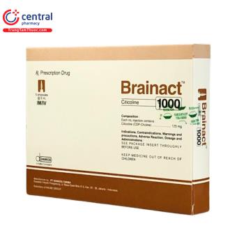 [CHÍNH HÃNG] Thuốc Brainact 1000 - Cải thiện trí nhớ
