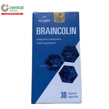 Thuốc BRAINCOLIN cải thiện trí nhớ, giúp lưu thông máu não hiệu quả