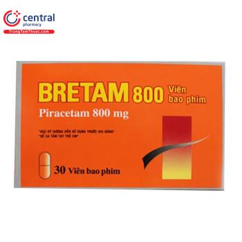 Bretam 800 Film-coated Tabs.