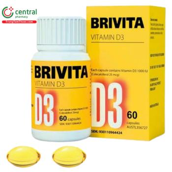 Brivita Vitamin D3 1000IU