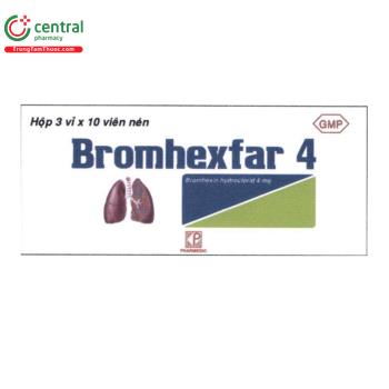 BROMHEXFAR 4mg