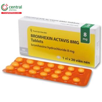 Bromhexin Actavis 8mg