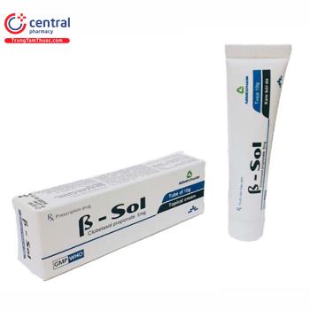 Thuốc bôi da B-Sol - điều trị bệnh vẩy nến, lupus ban đỏ