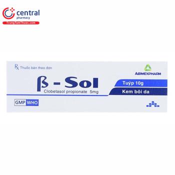Thuốc bôi da B-Sol - điều trị bệnh vẩy nến, lupus ban đỏ