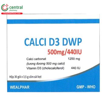 Calci D3 DWP 500mg/440IU