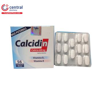 Calcidin Natur Produkt Pharma (hộp 56 viên uống)
