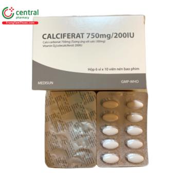 Calciferat 750mg/200IU