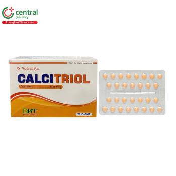 Calcitriol 0.25mcg Dược Hà Tây