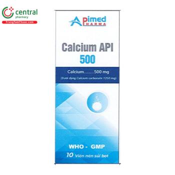 Calcium API 500mg