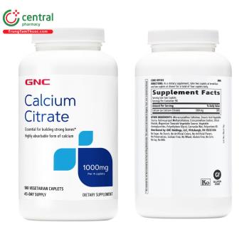 Calcium Citrate GNC