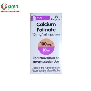 Calcium Folinate 100mg/10ml Hospira 