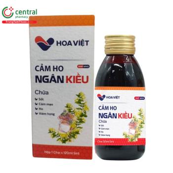 Cảm Ho Ngân Kiều (Chai 120ml)