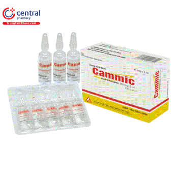 Thuốc Cammic 250mg/5ml: Cách dùng, lưu ý khi sử dụng, giá bán