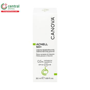 Kem Canova Acnell 50+ - Replenishing Cream giúp giảm mụn, chăm sóc da