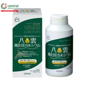 Canxi thiên nhiên phong hóa sò Yakumo Calcium