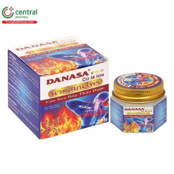 Cao xoa thảo dược Danasa Fire Cù Là Lửa 20g