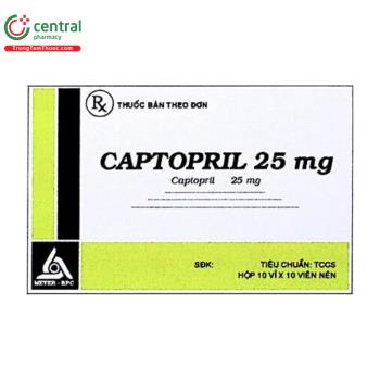 Captopril 25mg Meyer - BPC