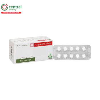 Captopril 25mg TV.Pharm