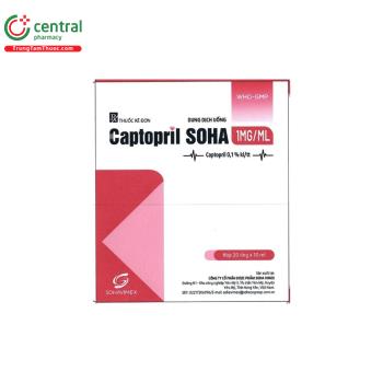 Captopril SOHA 1mg ml
