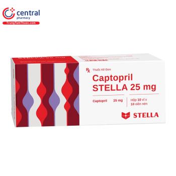 Captopril Stella 25 mg
