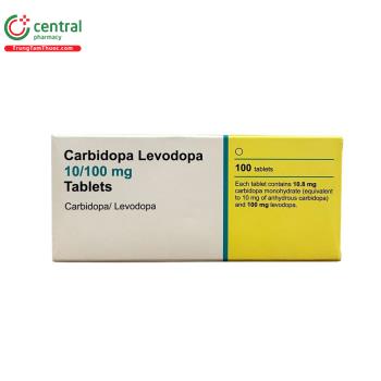 Carbidopa Levodopa 10/100mg Evertogen
