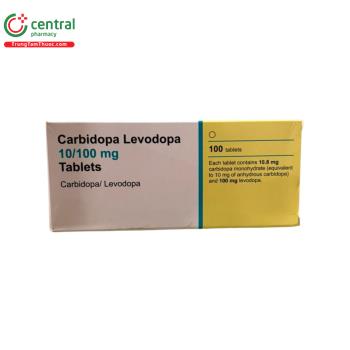 Carbidopa Levodopa 10/100mg Evertogen