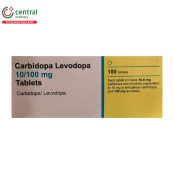 Carbidopa Levodopa 10/100mg Evertogen