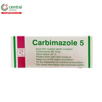 Carbimazole 5 Remedica