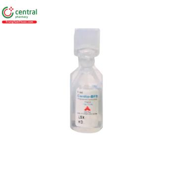 Thuốc Cardio-BFS dung dịch tiêm tĩnh mạch kiểm soát rối loạn nhịp tim