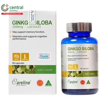 Careline Ginkgo Biloba 2500mg 