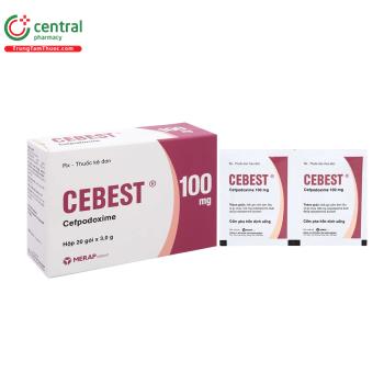 Cebest 100mg Merap (20 gói x 3g)