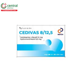 Cedivas 8/12,5 mg
