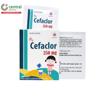 Thuốc Cefaclor 250mg Domesco - Kháng sinh nhóm cephalosporin phổ rộng