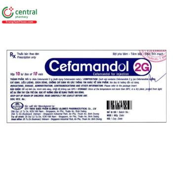 Cefamandol 2g Glomed