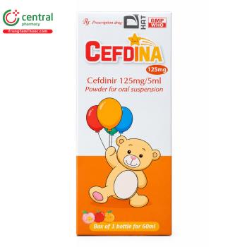 Cefdina 125mg/5ml