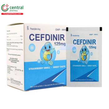 Cefdinir 125mg S.Pharm
