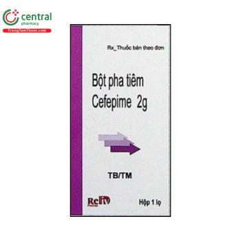 Cefepime 1g Reliv