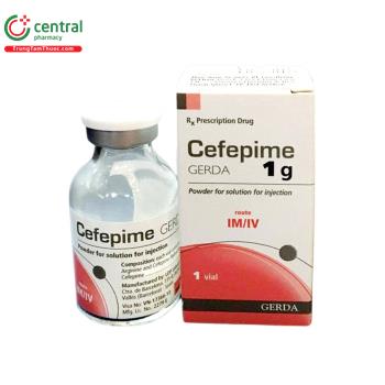 Cefepime GERDA 1g