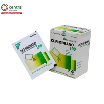 Cefimbrano 100 (Hộp 10 gói x 2g)