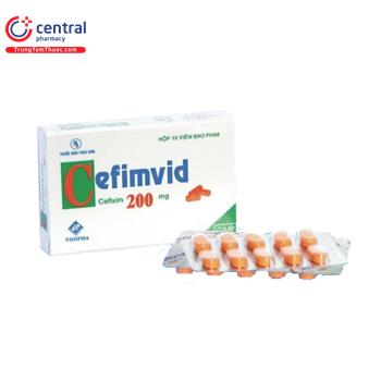 [CHÍNH HÃNG] Thuốc Cefimvid 200 - điều trị các bệnh nhiễm khuẩn