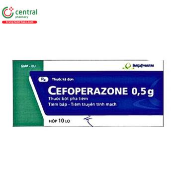 Cefoperazone 0.5g Imexpharm 