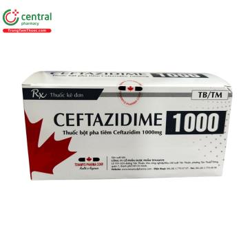 Ceftazidime 1000mg Dược phẩm Tenamyd