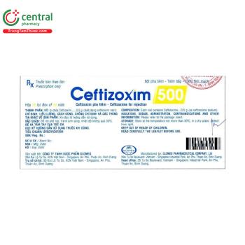 Ceftizoxim 500mg Glomed