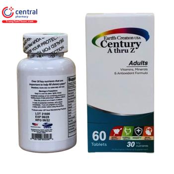 Century A Thru Z Multivitamin Adults (60 viên)