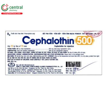 Cephalothin 500mg Glomed