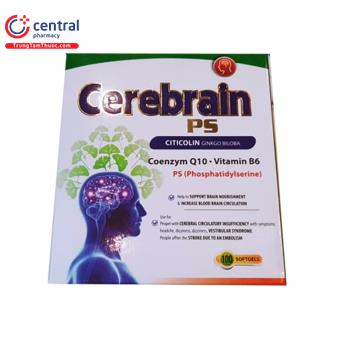 Cerebrain PS Omega-3 (Hộp 100 viên)