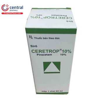 Thuốc Ceretrop 10% - Tạm biệt lỗi lo rối loạn tiền đình