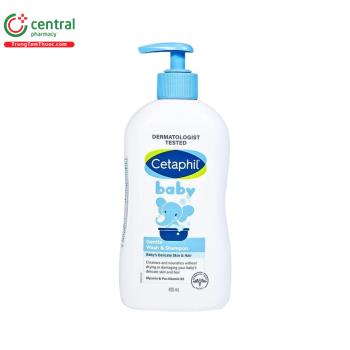 Cetaphil Baby Gentle Wash & Shampoo 400ml