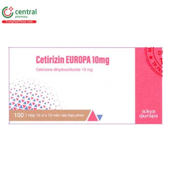 Cetirizin Europa 10mg